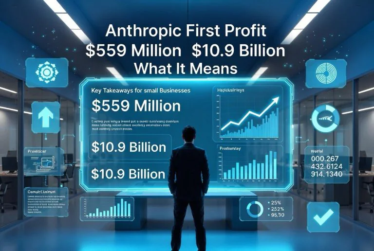 Anthropic Just Turned Its First Profit: $559 Million on $10.9 Billion Revenue — What It Means for Small Business Owners