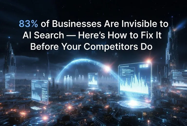 83% of Businesses Are Invisible to AI Search — Here’s How to Fix It Before Your Competitors Do