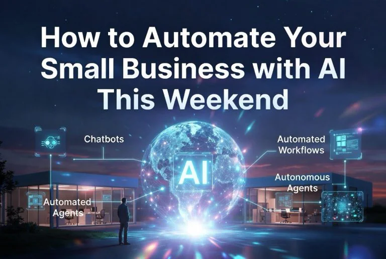 How to Automate Your Small Business with AI This Weekend