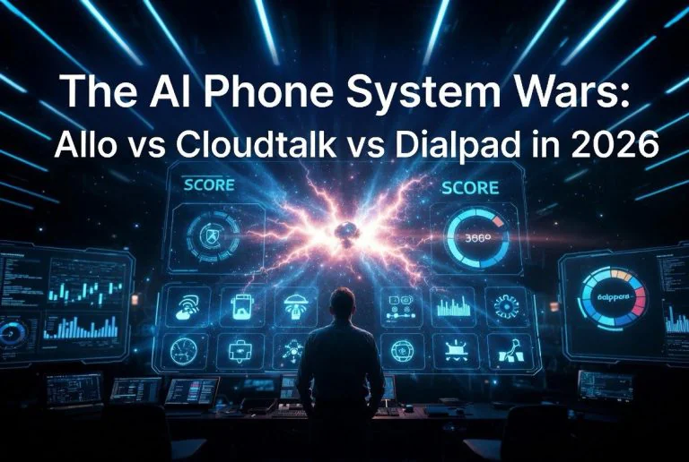 The AI Phone System Wars: Allo vs. CloudTalk vs. Dialpad in 2026