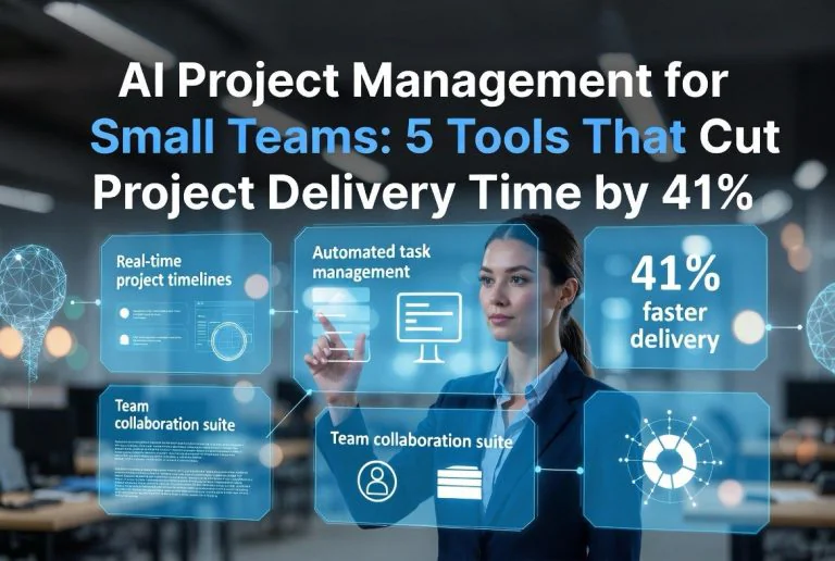 AI Project Management for Small Teams: 5 Tools That Cut Project Delivery Time by 41%