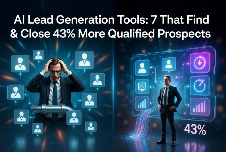 7 AI Lead Generation Tools That Find and Close 43% More Qualified Prospects Without Cold Outreach