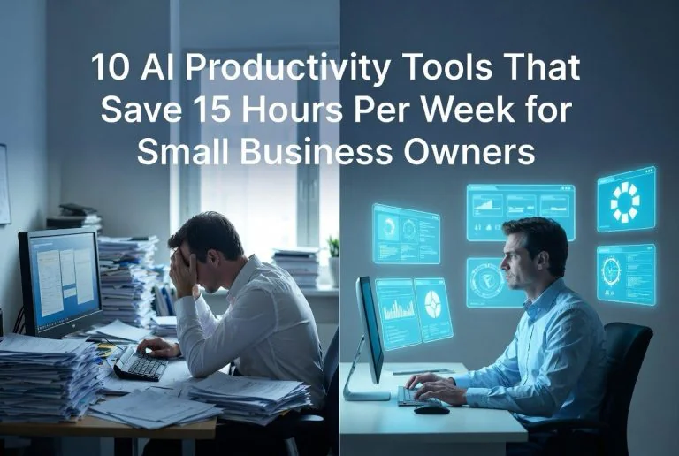 10 AI Productivity Tools That Save 15+ Hours Per Week for Small Business Owners