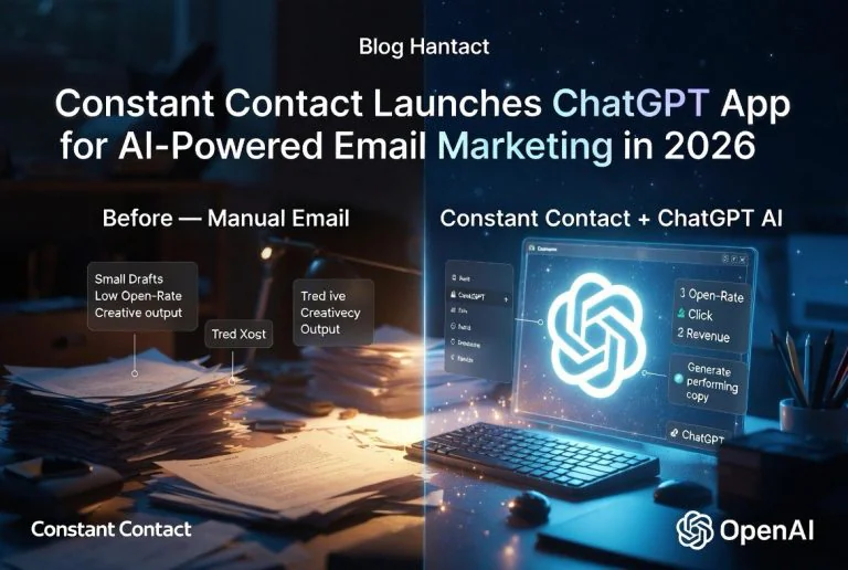 Constant Contact Launches ChatGPT App for AI-Powered Email Marketing in 2026