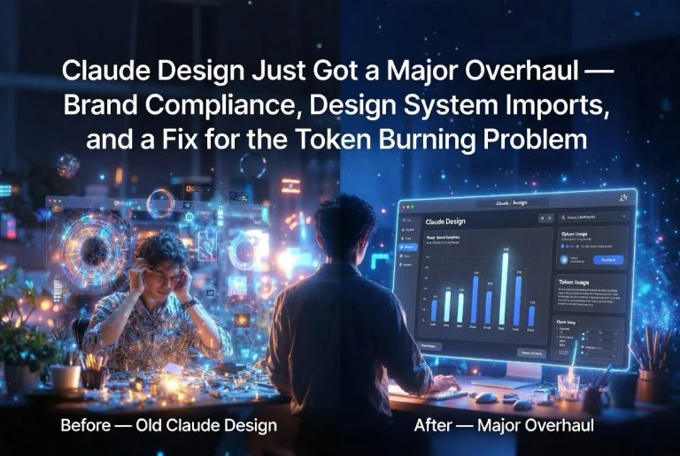 Claude Design Just Got a Major Overhaul — Brand Compliance, Design System Imports, and a Fix for the Token-Burning Problem