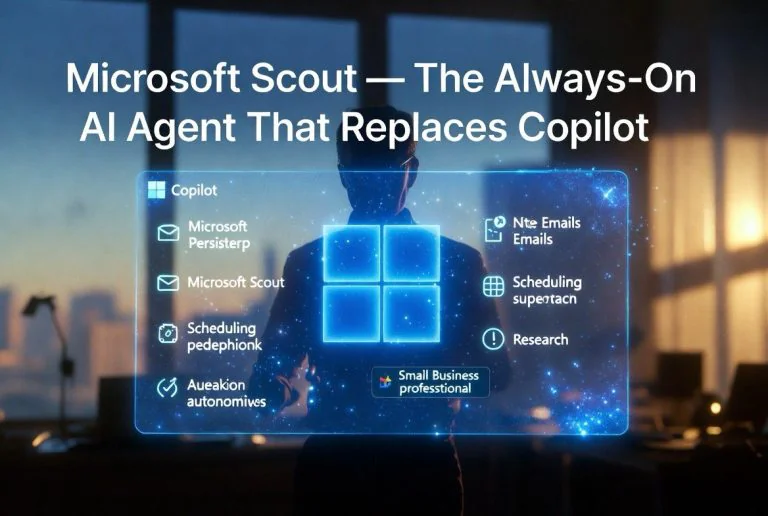 Microsoft Scout: The Always-On AI Agent That Replaces Copilot