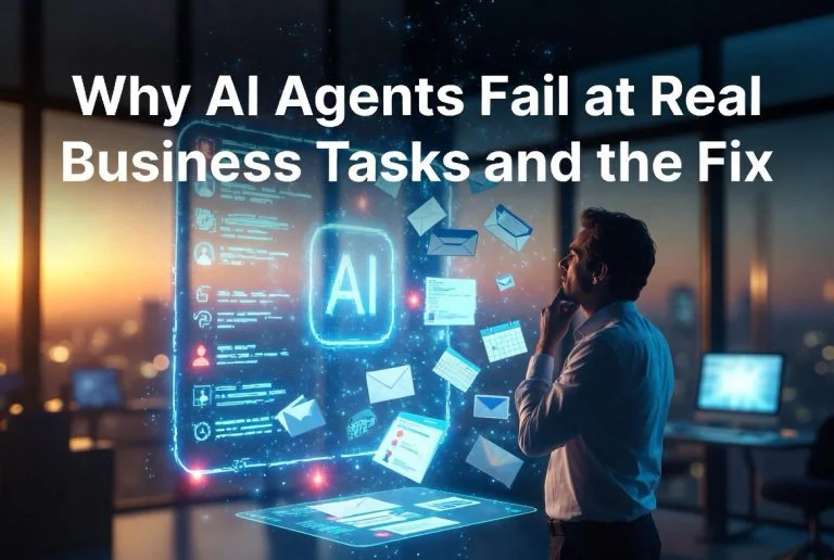 Why AI Agents Fail at Real Business Tasks — and the Fix
