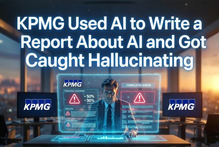 KPMG Used AI to Write a Report About AI — and Got Caught Hallucinating