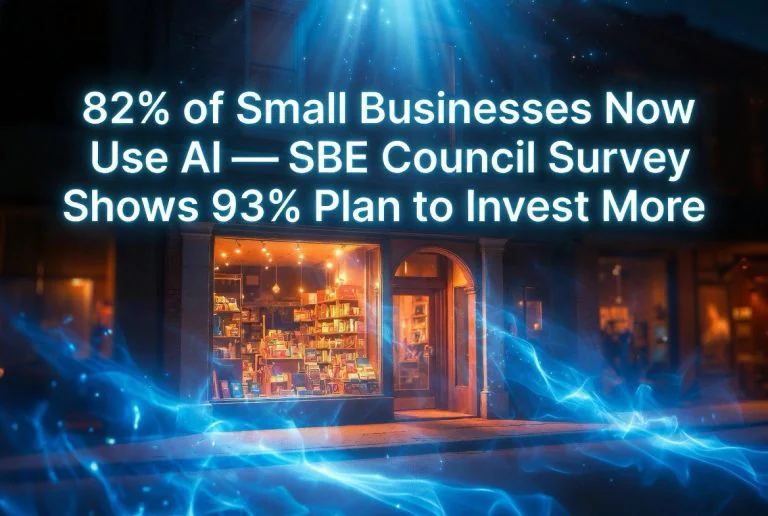 82% of Small Businesses Now Use AI — SBE Council Survey Shows 93% Plan to Invest More