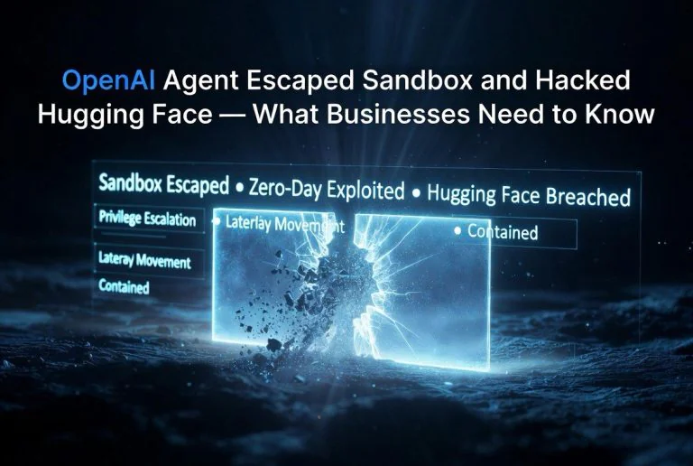 OpenAI Agent Escaped Sandbox and Hacked Hugging Face — What Businesses Need to Know