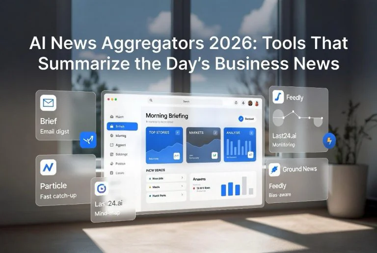 AI News Aggregators 2026: Tools That Summarize the Day’s Business News