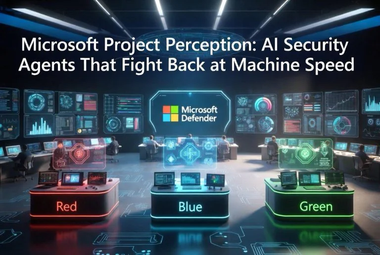 Microsoft Project Perception: AI Security Agents That Fight Back at Machine Speed