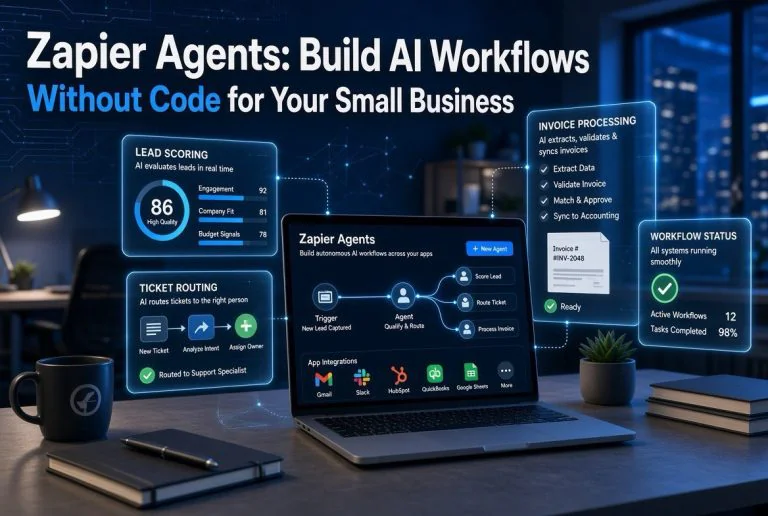 Zapier Agents: Build AI Workflows Without Code for Your Small Business