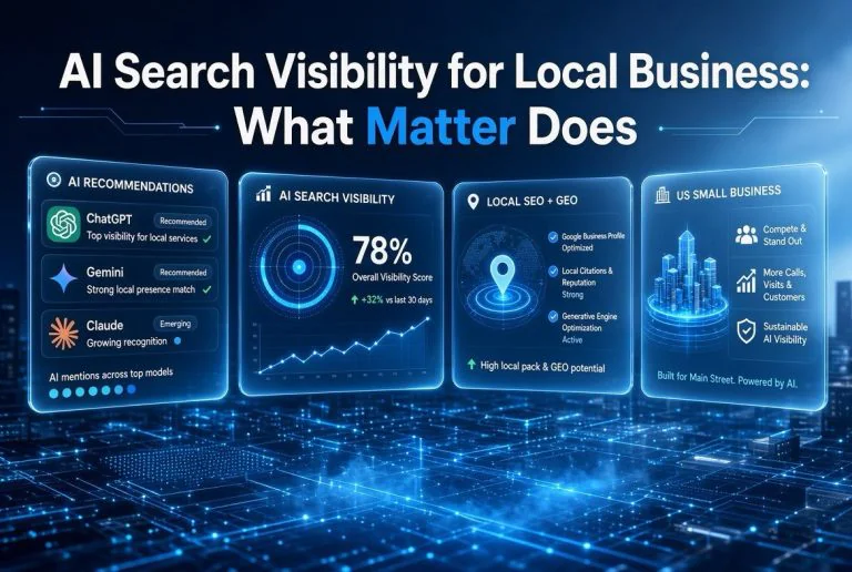 AI Search Visibility for Local Business: What Matter Does