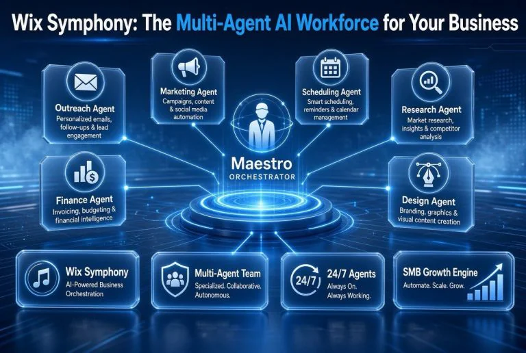 Wix Symphony: The Multi-Agent AI Workforce for Your Business
