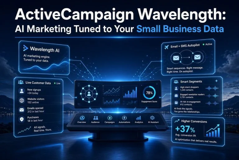 ActiveCampaign Wavelength: AI Marketing Tuned to Your Small Business Data