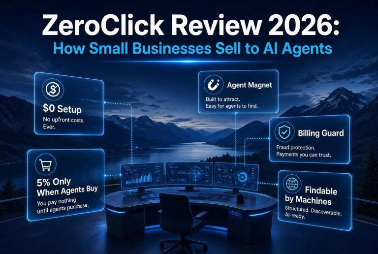ZeroClick Review 2026: How Small Businesses Sell to AI Agents