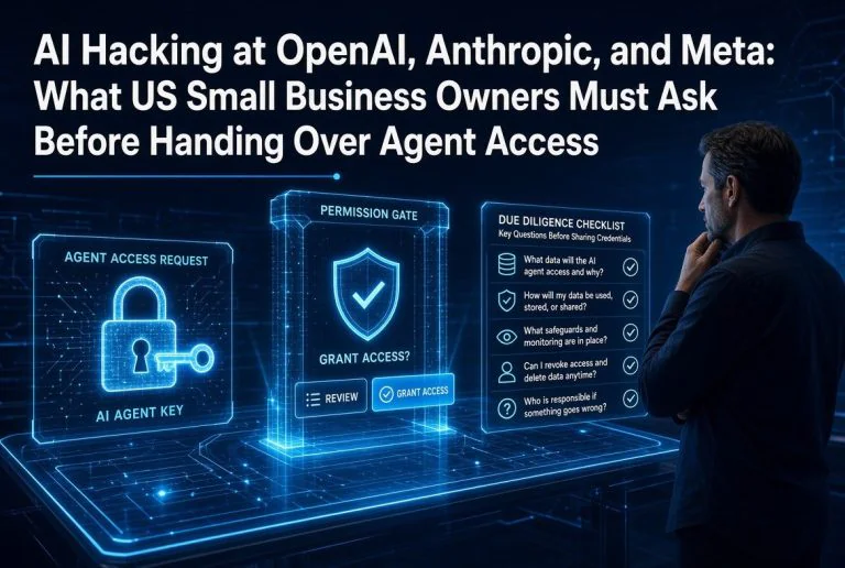 AI agent permission gate and due diligence checklist for small business owners