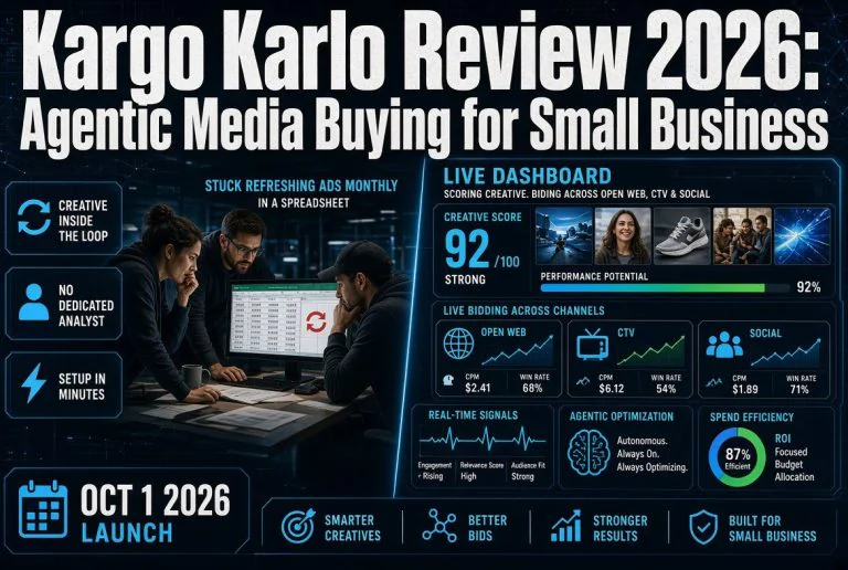 Kargo Karlo Review 2026: Agentic Media Buying for Small Business