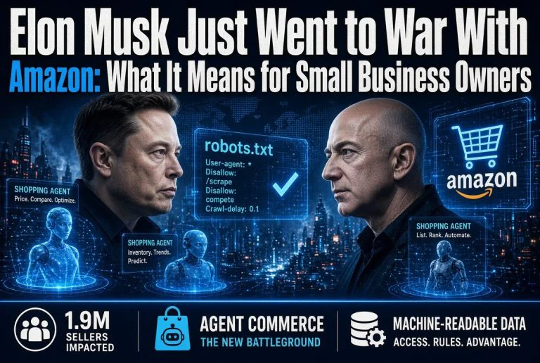 Elon Musk Just Went to War With Amazon: What It Means for Small Business Owners